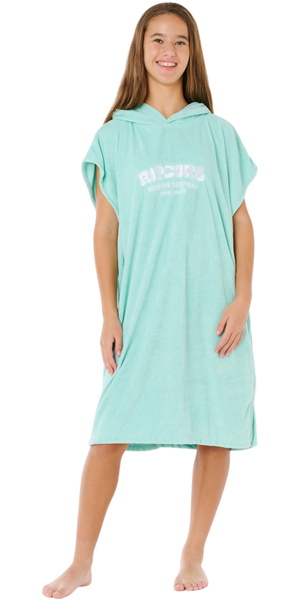 2026 Rip Curl Junior Toalla Clásica De Surf Con Capucha Poncho 00CGTO - Teal